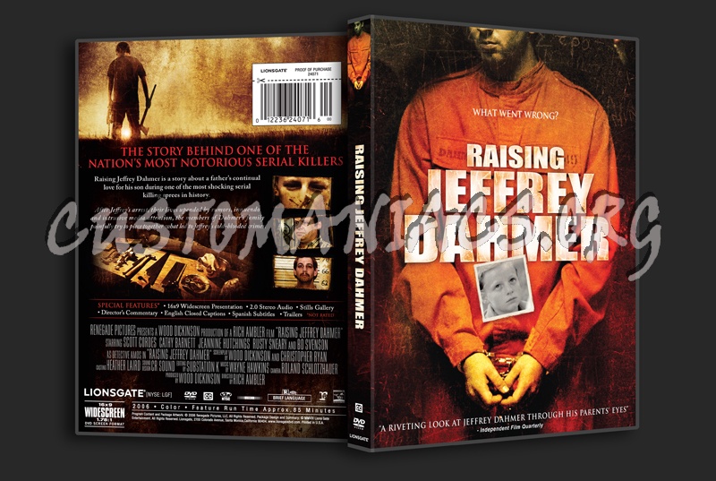 Raising Jeffrey Dahmer dvd cover