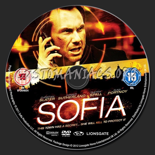 Sofia (aka Assassin's Bullet) dvd label