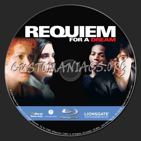 Requiem for a Dream blu-ray label