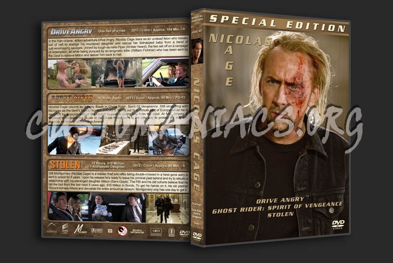 Nicolas Cage Triple Feature dvd cover