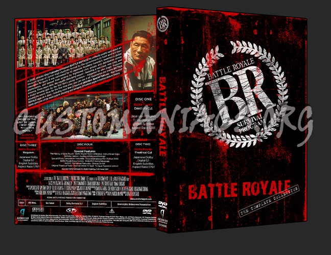 Battle Royale - The Complete Collection dvd cover