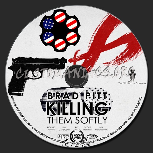 Killing Them Softly dvd label