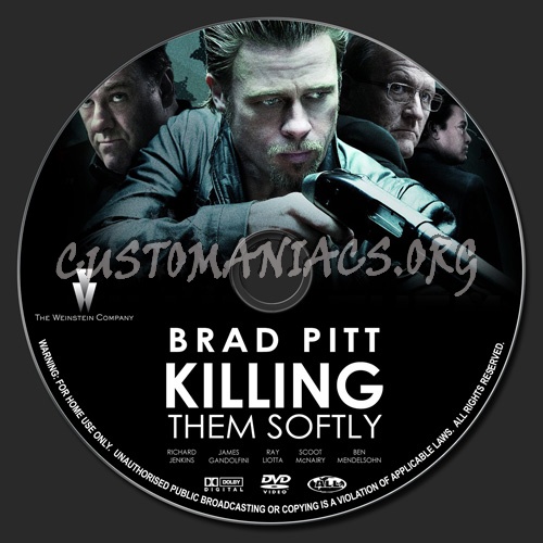 Killing Them Softly dvd label