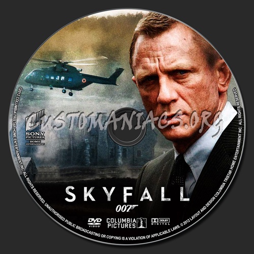 Skyfall dvd label - DVD Covers & Labels by Customaniacs, id: 184789 ...