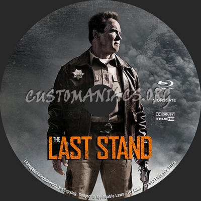 The Last Stand (2013) blu-ray label