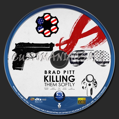 Killing Them Softly blu-ray label