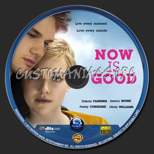 Now Is Good blu-ray label