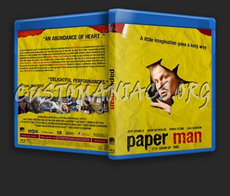 Paper Man blu-ray cover