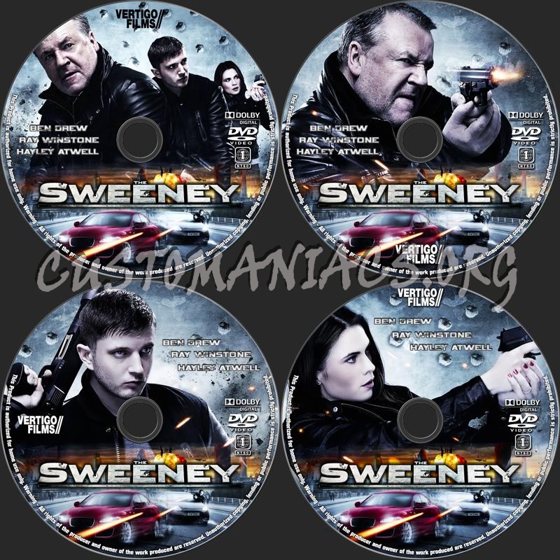 The Sweeney dvd label