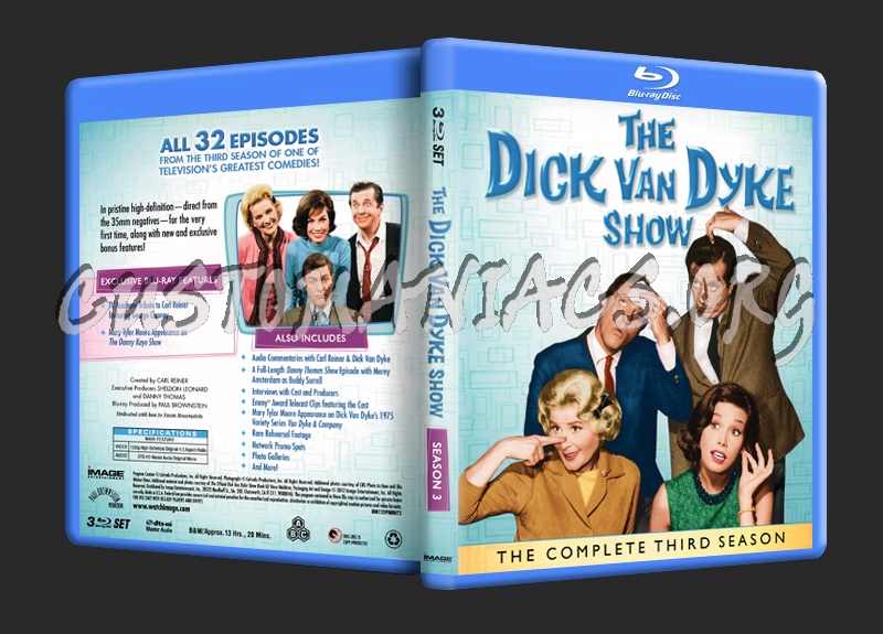 The Dick Van Dyke Show - Season 3 blu-ray cover