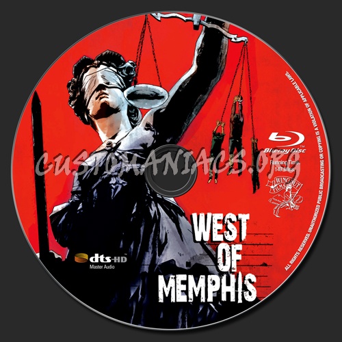 West Of Memphis blu-ray label