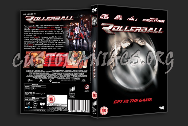 Rollerball dvd cover