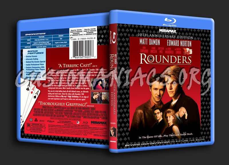 Rounders blu-ray cover