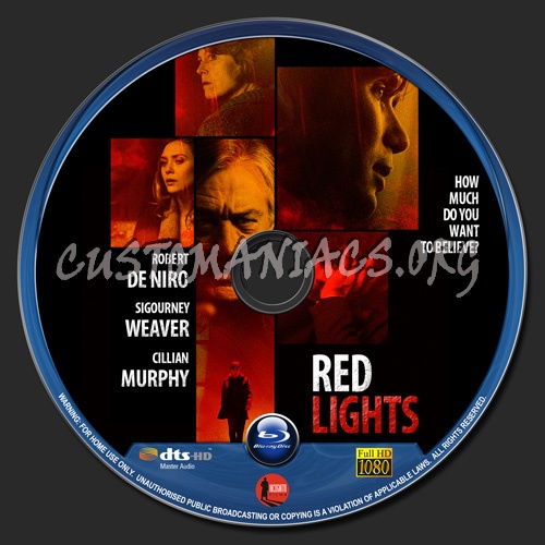 Red Lights blu-ray label