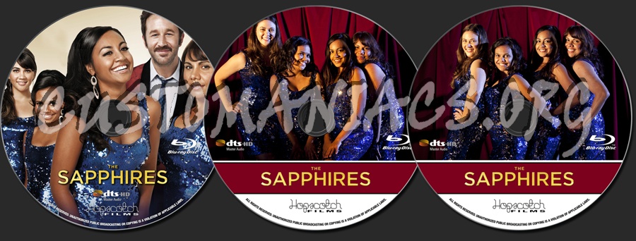 The Sapphires blu-ray label