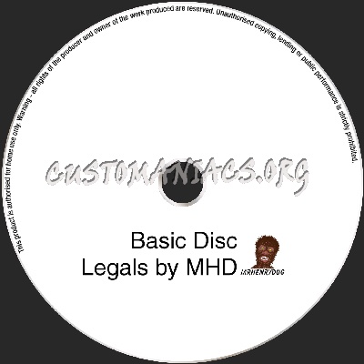 disc legals dvd label