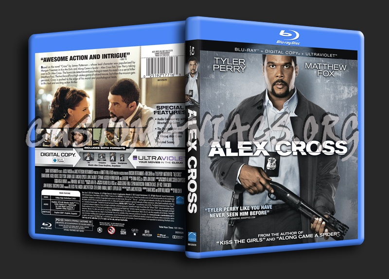 Alex Cross blu-ray cover