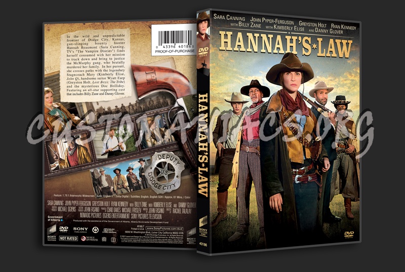 Hannah's Law dvd cover