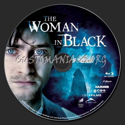 The Woman In Black blu-ray label