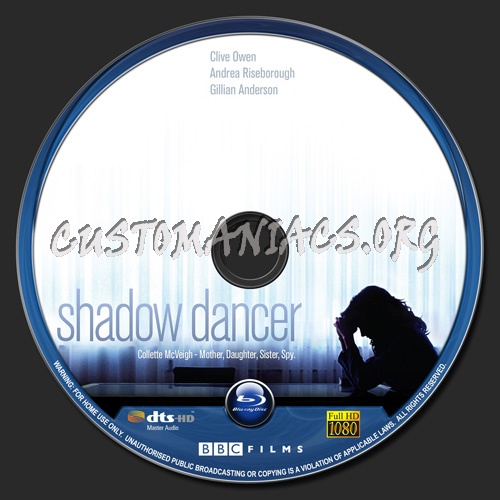 Shadow Dancer blu-ray label