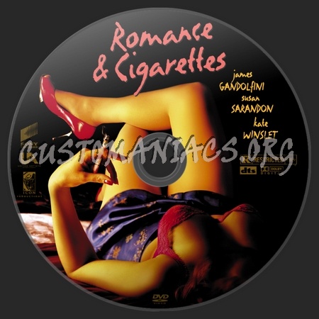 Romance & Cigarettes dvd label