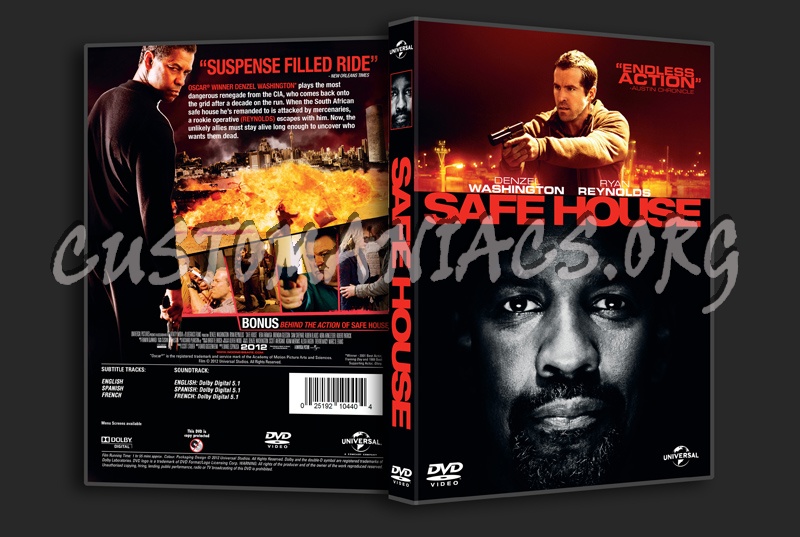 Safe House dvd cover