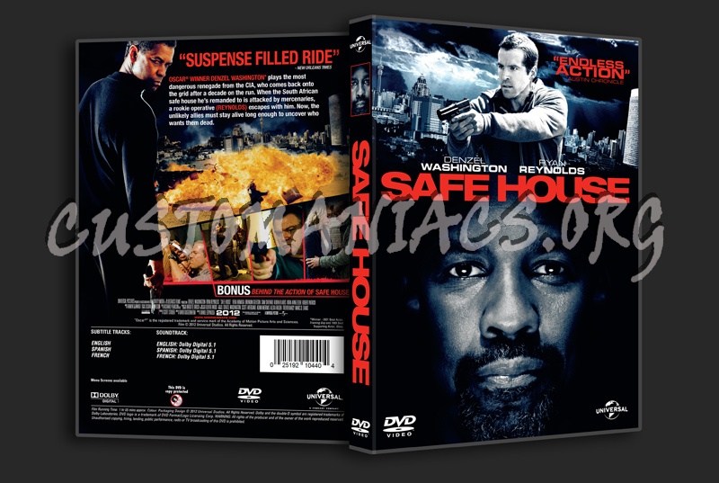 Safe House dvd cover