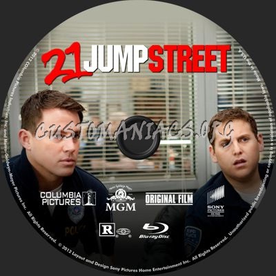 21 Jump Street blu-ray label