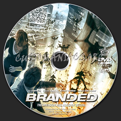 Branded dvd label