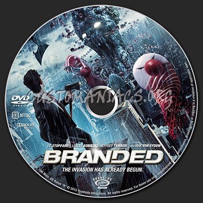 Branded dvd label