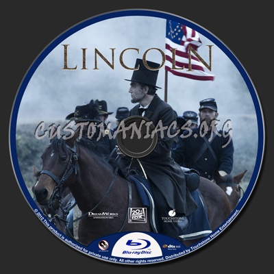 Lincoln blu-ray label