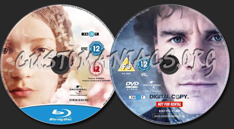 Jane Eyre blu-ray label