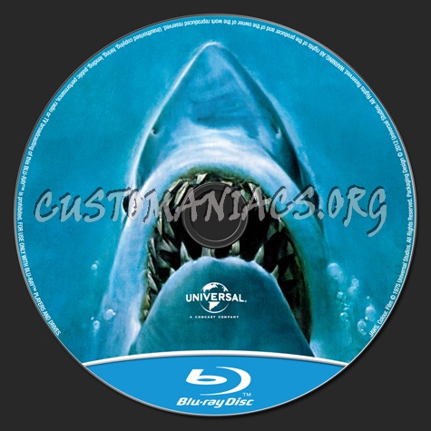 Jaws blu-ray label