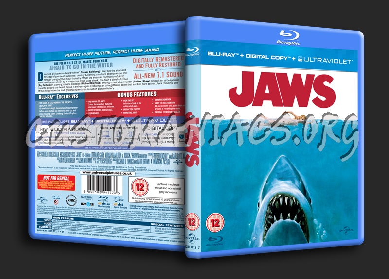 Jaws blu-ray cover