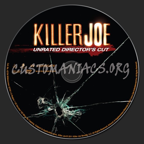 Killer Joe dvd label