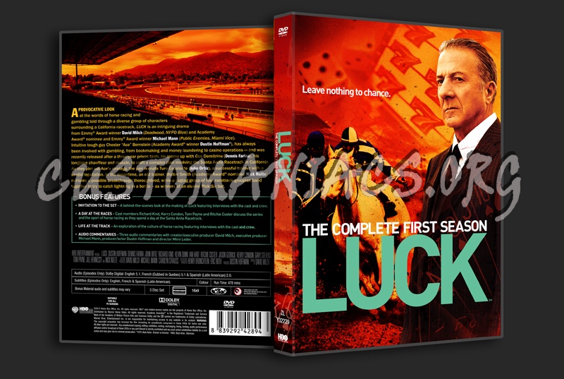 Luck Season 1 dvd cover