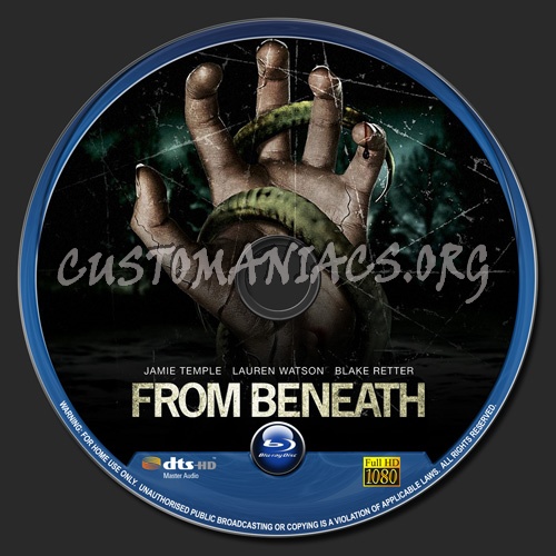 From Beneath blu-ray label