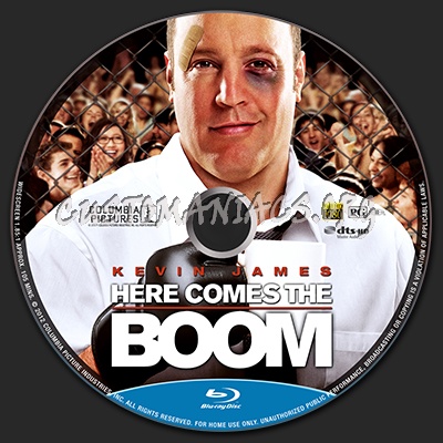 Here Comes the Boom blu-ray label