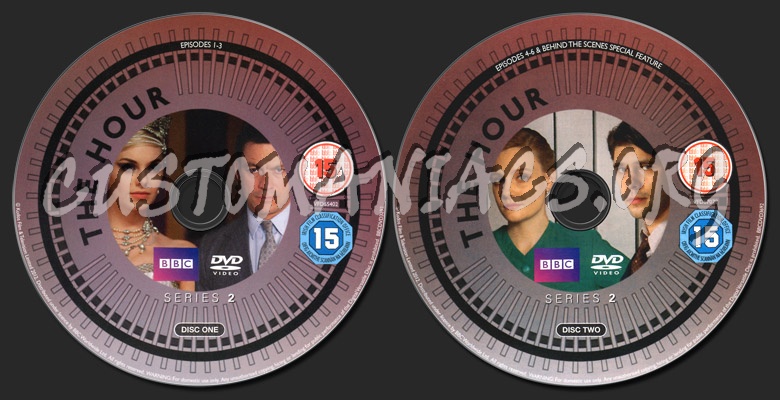 The Hour Series 2 dvd label