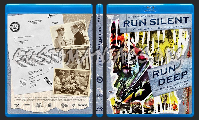 Run Silent, Run Deep blu-ray cover