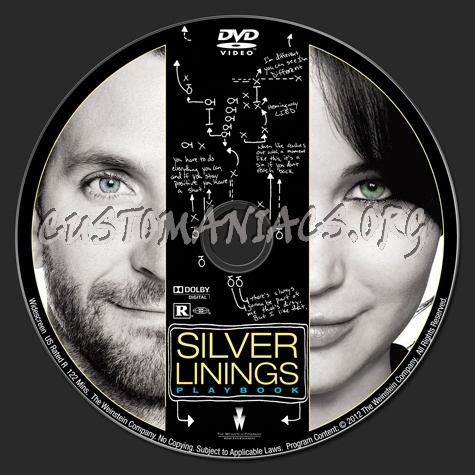 Silver Linings Playbook dvd label