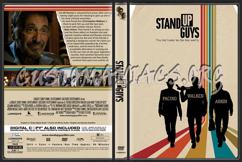 Stand Up Guys dvd cover