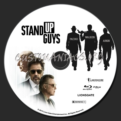 Stand Up Guys blu-ray label