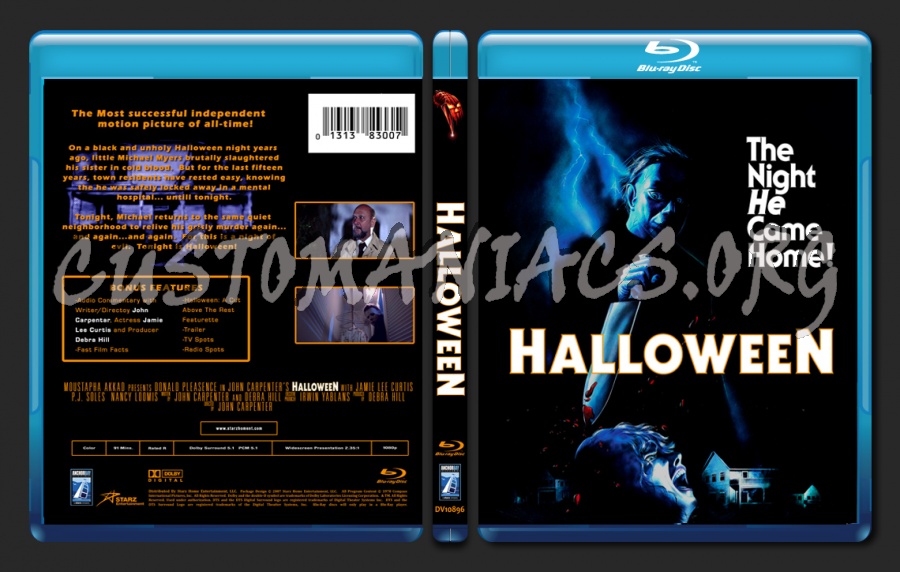 Halloween blu-ray cover - DVD Covers & Labels by Customaniacs, id ...