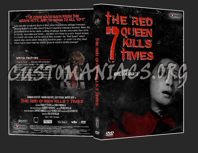 The Red Queen Kills 7 Times dvd cover