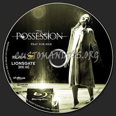 The Possession blu-ray label