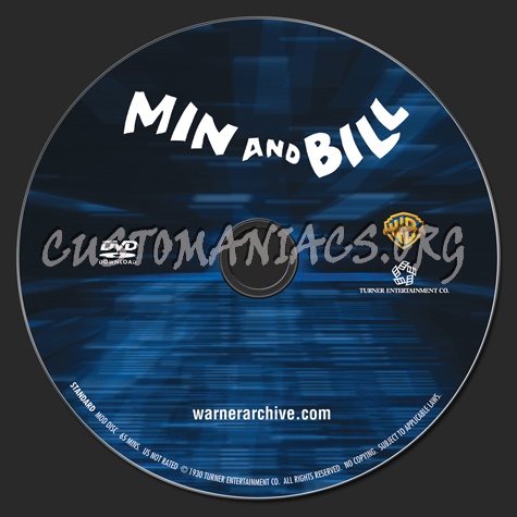 Min and Bill dvd label