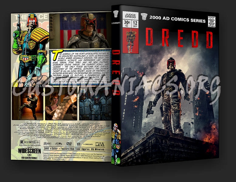 Dredd dvd cover