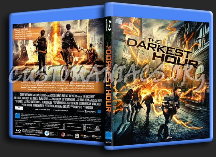 The Darkest Hour blu-ray cover