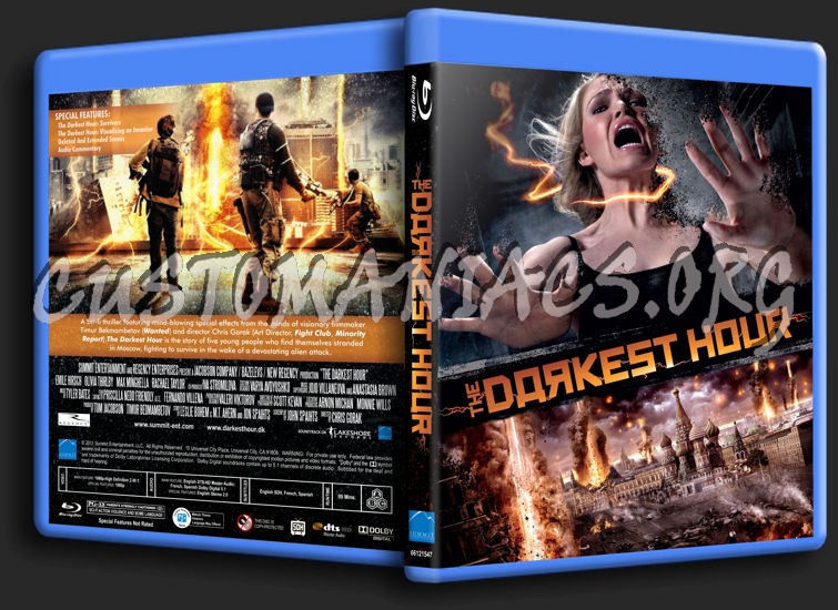 The Darkest Hour blu-ray cover